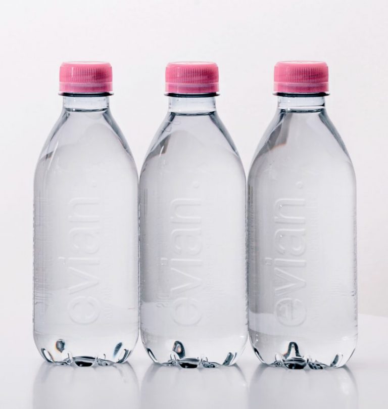 Evian Water Bottles REFLOW